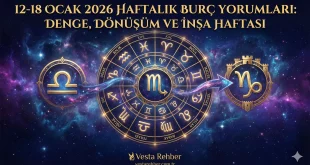 18 - 25 Ocak Haftalık Burç Yorumu Özeti