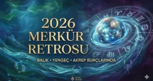 2026 merkür retrosu ve su burçlarına etkisi akrep, balık, yengeç